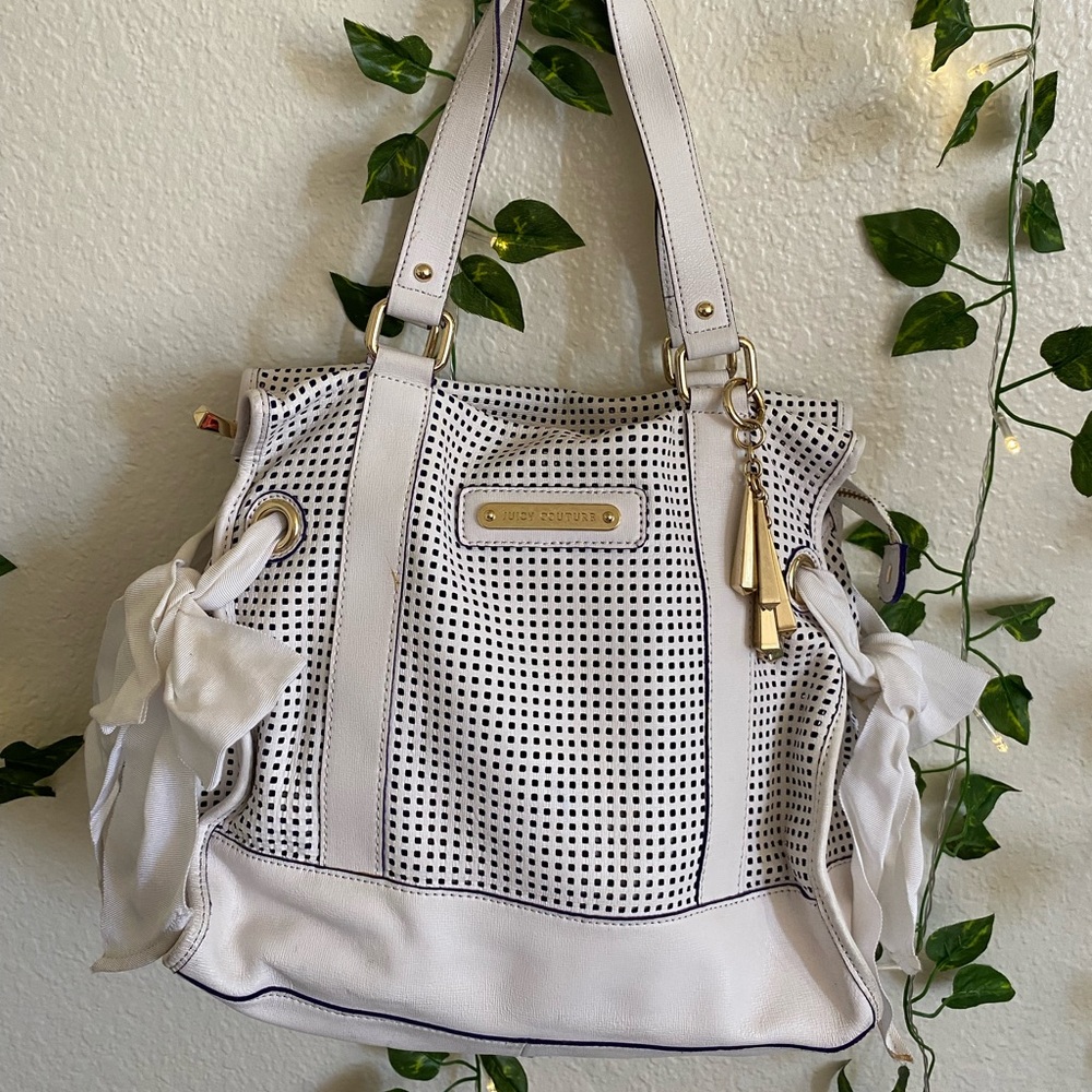 White Juicy Couture bag
